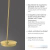 Illuminazione Paul Neuhaus BENTE Lampada da terra LED Ottone, 1-Luce