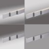 Illuminazione Paul Neuhaus Square Lampada a sospensione LED Argento, 6-Luci
