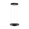 Paul Neuhaus Q-Serie Q-STRETTO Lampada a sospensione LED Nero, 2-Luci, Telecomando