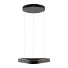 Paul Neuhaus Q-Serie Q-STRETTO Lampada a sospensione LED Nero, 2-Luci, Telecomando