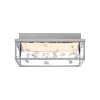 Illuminazione Paul Neuhaus SKINA Plafoniera LED Argento, 1-Luce, Telecomando