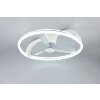 Illuminazione Reality mit Lampada con ventilatore LED Bianco, 1-Luce, Telecomando