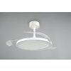 Illuminazione Reality mit Lampada con ventilatore LED Bianco, 1-Luce, Telecomando