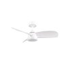 Illuminazione Reality mit Lampada con ventilatore LED Bianco, 1-Luce, Telecomando