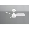 Illuminazione Reality mit Lampada con ventilatore LED Bianco, 1-Luce, Telecomando