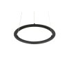 Illuminazione Trio Leuchten Amador Lampada a sospensione LED Nero, 1-Luce