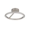 Illuminazione Trio Leuchten Amador Plafoniera LED Nichel opaco, 1-Luce