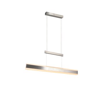 Illuminazione Trio Leuchten Arcola Lampada a sospensione LED Nichel opaco, 1-Luce