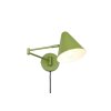 Illuminazione Trio Leuchten Cosima Applique Verde, 1-Luce