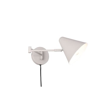 Illuminazione Trio Leuchten Cosima Applique Grigio, 1-Luce