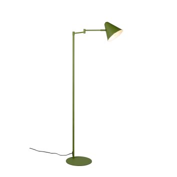 Illuminazione Trio Leuchten Cosima Lampada da terra Verde, 1-Luce