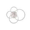 Illuminazione Trio Leuchten Drake Plafoniera LED Nichel opaco, 1-Luce, Telecomando