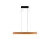 Illuminazione Trio Leuchten Edgewood Lampada a sospensione LED Legno chiaro, 1-Luce