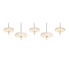 Illuminazione Trio Leuchten KEATON Lampada a sospensione LED Grigio, 1-Luce