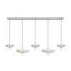 Illuminazione Trio Leuchten KEATON Lampada a sospensione LED Grigio, 1-Luce