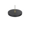 Illuminazione Trio Leuchten KEATON Lampada a sospensione LED Nero-Oro, 1-Luce