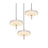 Illuminazione Trio Leuchten KEATON Lampada a sospensione LED Grigio, 3-Luci