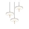 Illuminazione Trio Leuchten KEATON Lampada a sospensione LED Grigio, 3-Luci