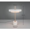 Illuminazione Trio Leuchten KEATON Lampada da tavolo LED Grigio, 1-Luce
