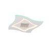 Illuminazione Trio Leuchten Klint Plafoniera LED Bianco, 1-Luce, Telecomando, Cambia colore