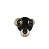 Illuminazione Trio Leuchten Lumina Plafoniera Nero, 3-Luci