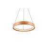 Illuminazione Trio Leuchten Lynwood Lampada a sospensione LED Legno chiaro, 1-Luce