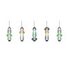 Illuminazione Trio Leuchten Minerva Lampada a sospensione LED Colorato, 5-Luci