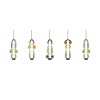 Illuminazione Trio Leuchten Minerva Lampada a sospensione LED Colorato, 5-Luci