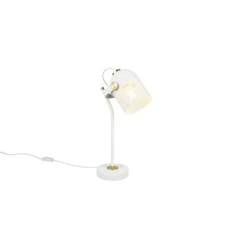 Illuminazione Trio Leuchten Mixa Lampada da tavolo Bianco, 1-Luce