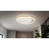 Illuminazione Trio Leuchten Nazar Plafoniera LED Bianco, 1-Luce
