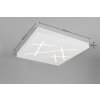 Illuminazione Trio Leuchten Snip Plafoniera LED Bianco, 1-Luce, Telecomando