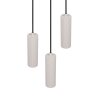 Illuminazione Trio Leuchten Soka Lampada a sospensione Grigio, 3-Luci