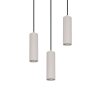 Illuminazione Trio Leuchten Soka Lampada a sospensione Grigio, 3-Luci