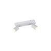 Illuminazione Trio Leuchten Soka Faretto da soffitto Bianco, 2-Luci