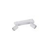 Illuminazione Trio Leuchten Soka Faretto da soffitto Bianco, 2-Luci