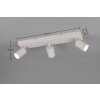 Illuminazione Trio Leuchten Soka Faretto da soffitto Grigio, 3-Luci