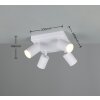 Illuminazione Trio Leuchten Soka Faretto da soffitto Bianco, 4-Luci