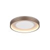 Illuminazione Trio Leuchten Solea Plafoniera LED Marrone, 1-Luce