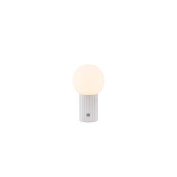 Illuminazione Trio Leuchten Tauris Lampada da tavolo LED Bianco, 1-Luce