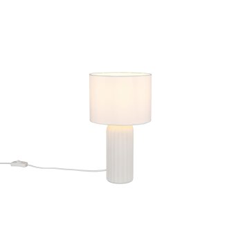 Illuminazione Reality Blair Lampada da tavolo Bianco, 1-Luce