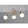 Illuminazione Reality Boba Faretto da soffitto Beige, 3-Luci