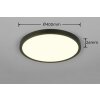 Illuminazione Reality Draco Plafoniera LED Nero, 1-Luce