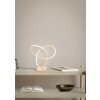 Illuminazione Reality Lando Lampada da tavolo LED Beige, 1-Luce
