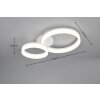 Illuminazione Reality Scope Plafoniera LED Bianco, 1-Luce