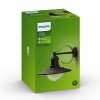 Illuminazione Philips Topiary Applique Nero, 1-Luce