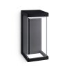 Illuminazione Philips Kyrie Lampada da parete per esterno LED Nero, 1-Luce