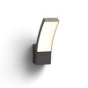 Illuminazione Philips Splay Lampada da parete per esterno LED Antracite, 1-Luce