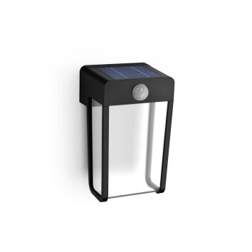 Illuminazione Philips Shroud Applique LED Nero, 1-Luce