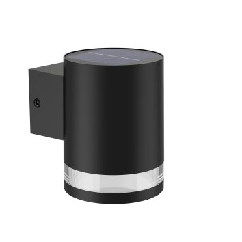 Illuminazione Philips Fyce Applique LED Nero, 1-Luce