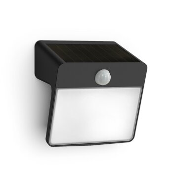 Illuminazione Philips Yarixa Applique LED Nero, 1-Luce